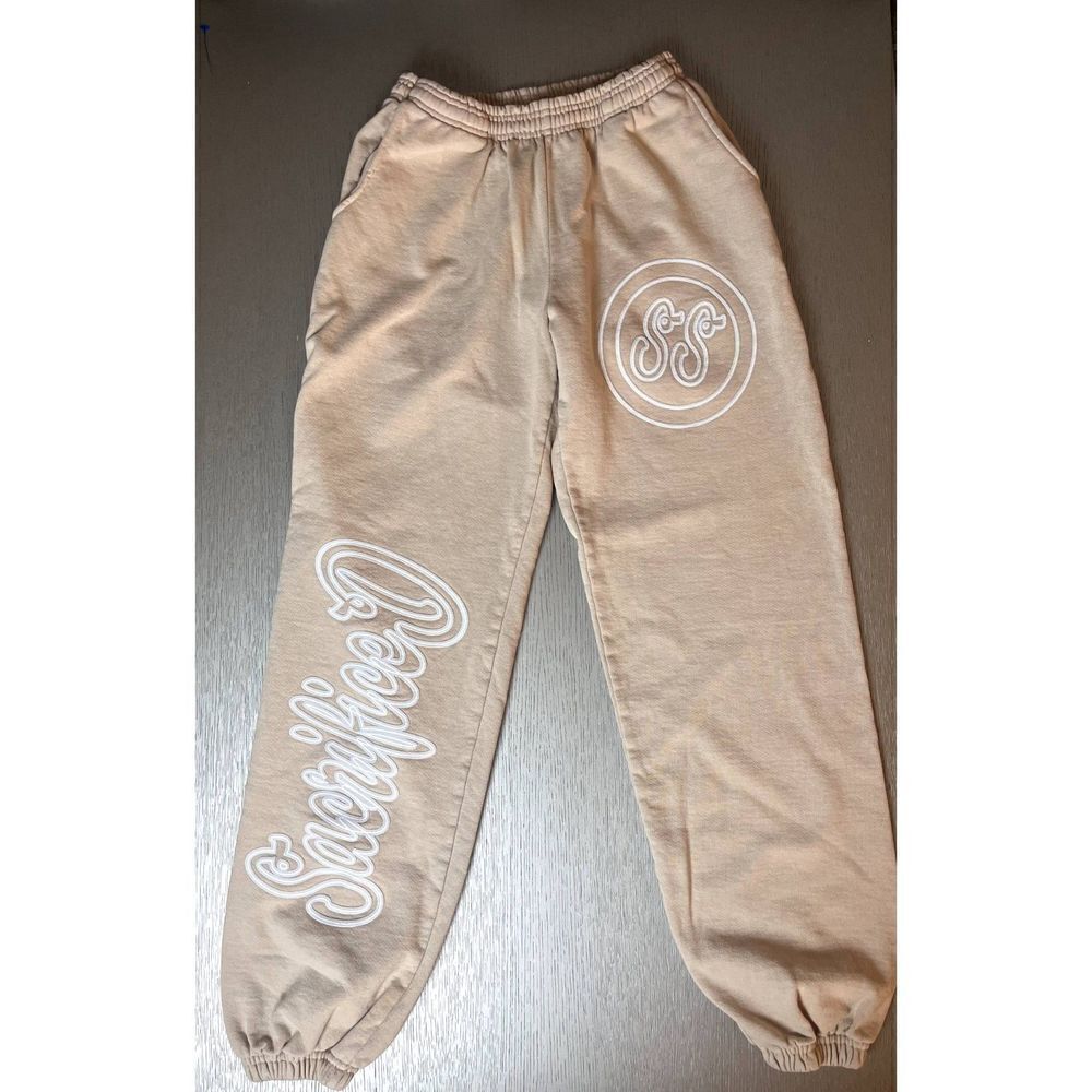 Sacrifice Beige Jogger Sweatpants Women's Size Small